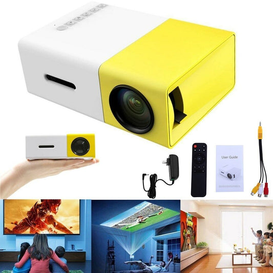 Proyector LED Portátil HD - Cine en Casa Profesional