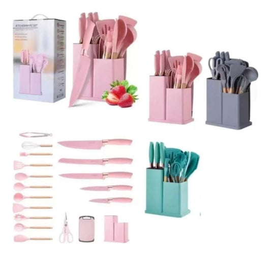 Set de Utensilios de Cocina Premium - Kit Completo